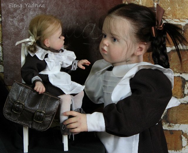 Первоклашка. Часть вторая. Куклы реборн Елены Ядриной