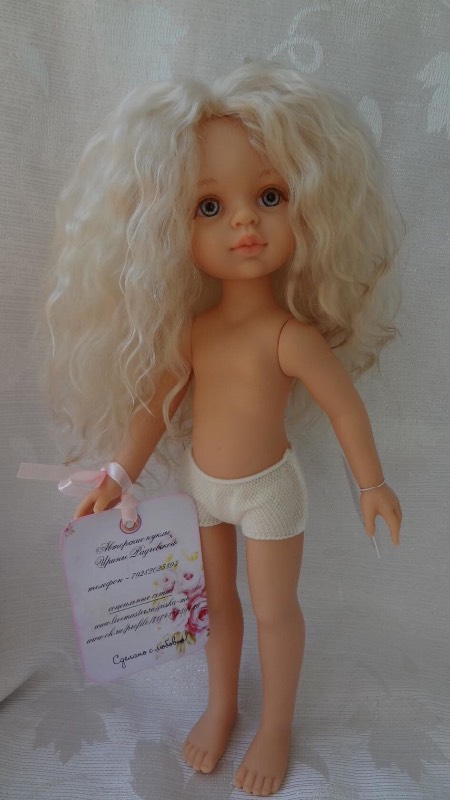 Красавица Лили — ООАК Paola Reina (Паола Рейна) и испанских кукол: перерисовка (фото 3)