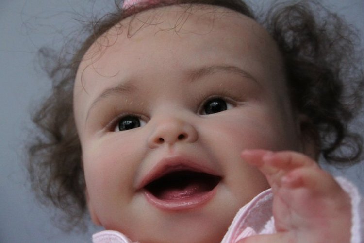 Девочка Весна, кукла-реборн Элины Кудрявцевой