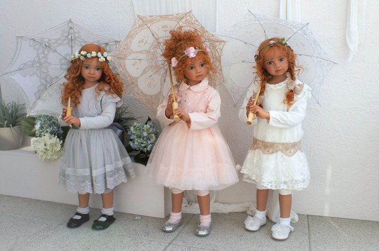 Новые коллекционные куклы от Angela Sutter