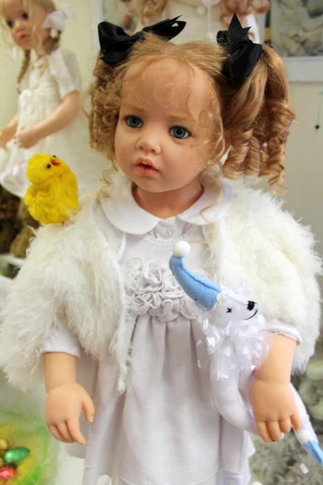 Пасхальная встреча в магазине кукол Гюнзел 2017. Куклы разных авторов