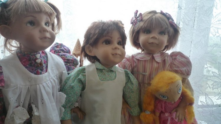 Куклы от немецкого художника Гросса Шмидта | Бэйбики Куклы от немецкого художника Гросса Шмидта