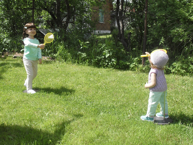 Подмосковная весна или выходные в деревне. Trixi от Monika Levenig и Millie от Monika Peter-Leicht
