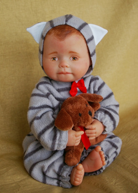 Малыш родился — ООАК и репейнт игровых кукол: Bratz (фото 4)