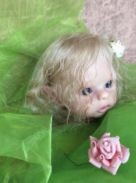 Цветочек-кукла реборн Элины Кудрявцевой (фото 2)