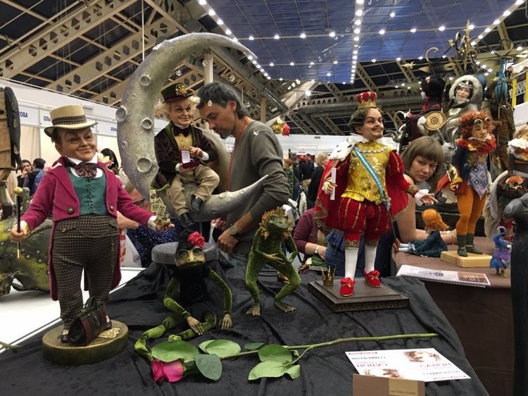 Выставка на Тишинке октябрь 2017 - очень много красоты! Фотоотчет