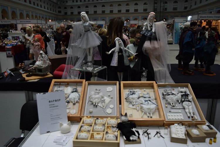 VIII Московская международная выставка Искусство куклы. Таланты и поклонники. Часть I