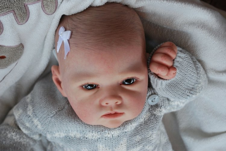 У меня новая любоФФ. Порша - кукла реборн Юлии Кузьминой (фото 7)