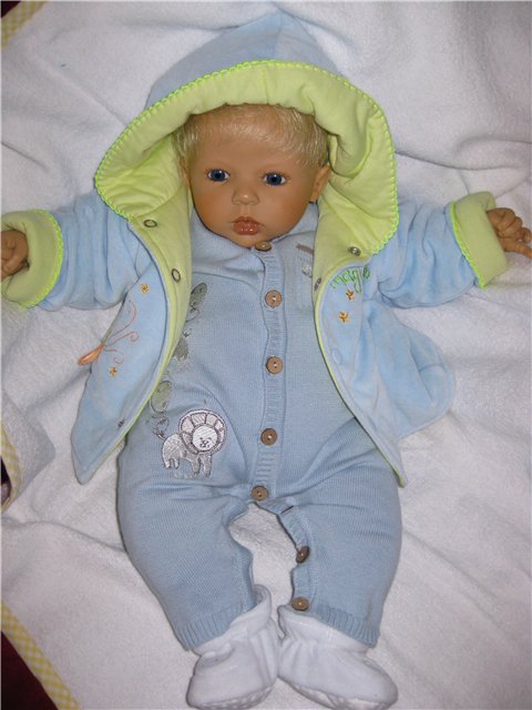 Заинька, или Коллекционная кукла Эмма-Мария от Роланды Хаймер (фото 6)