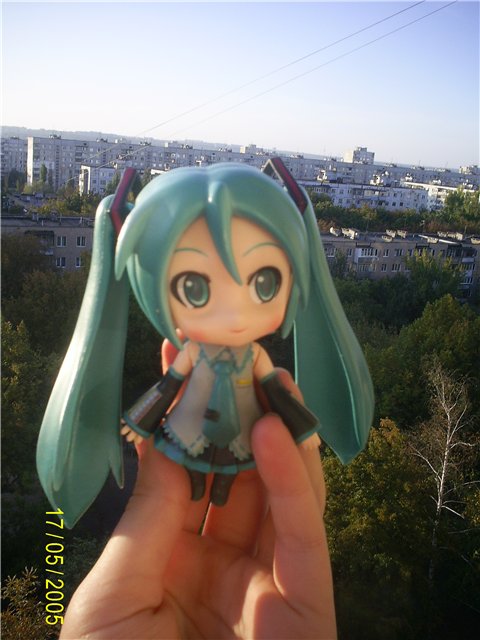 Hatsune Miku Vocaloid - (коллекционная куколка Мику Хатсунэ)