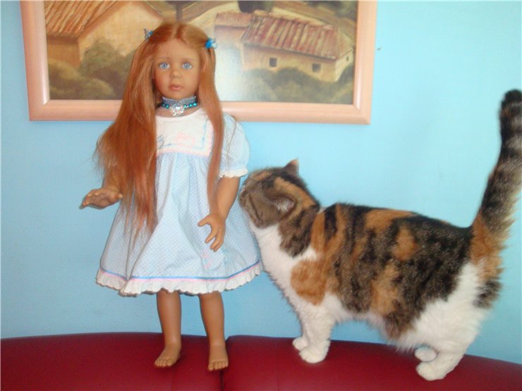 Моя коллекционная кукла Марселина, из коллекции Luna Baby's 1996/97 (фото 9)