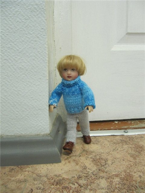 Как Михель на работу к маме ходил. Коллекционная кукла Helen Kish