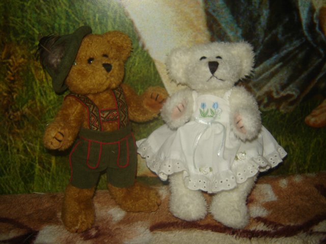 Мишуня и Машуня — Куклы Lloyd Middleton (Ллойд Миддлтон): Royal Vienna (фото 3)