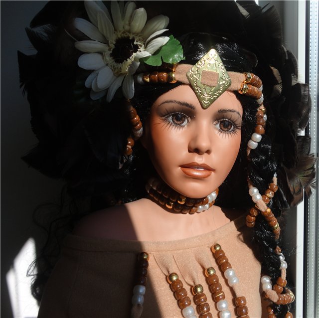 Песок Пустыни - фарфоровая кукла от Русти