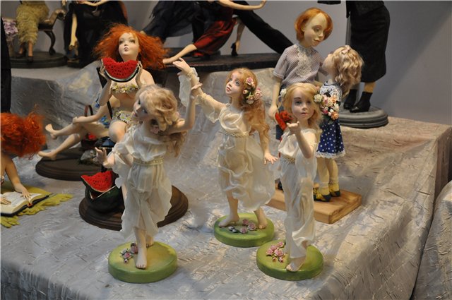 III Международная выставка "Искусство куклы" в Москве, 2012. Продолжение