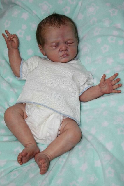 Кукла реборн CASPAR прототип художник Beatrix Schröder