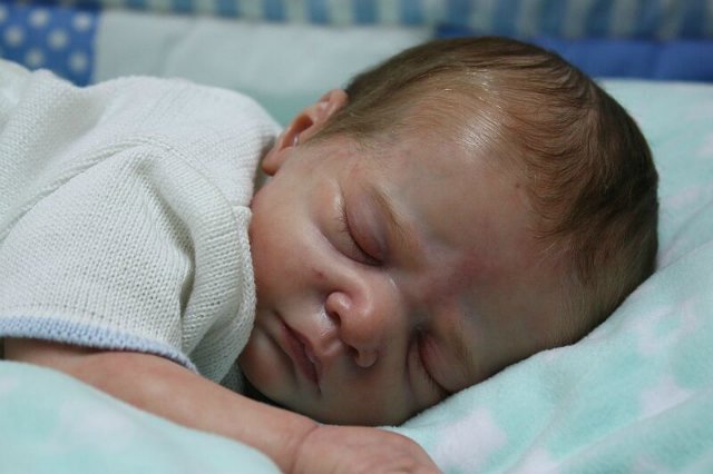 Кукла реборн CASPAR прототип художник Beatrix Schröder