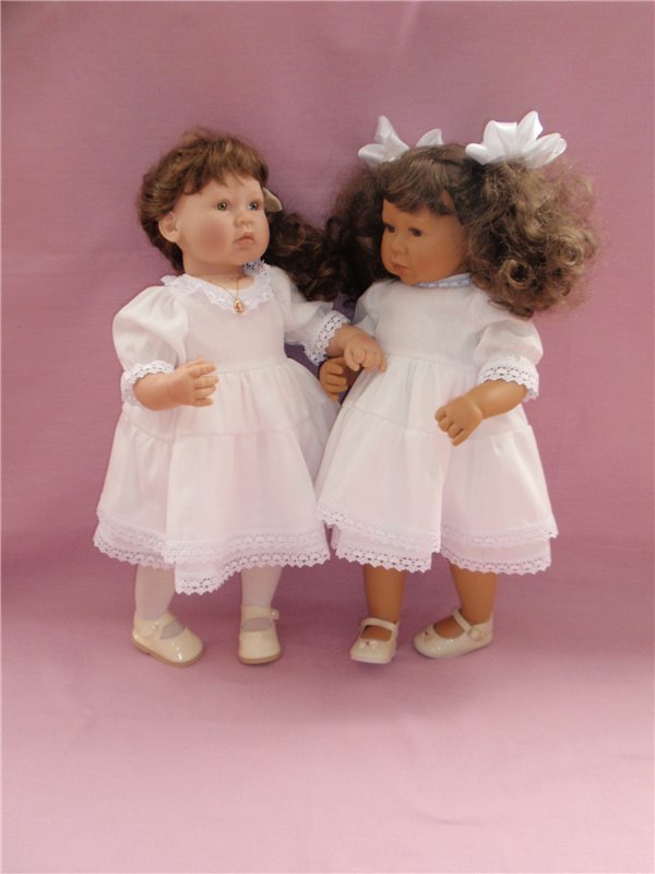 Вот такие нижние платьица нарядницам Lee Middelton