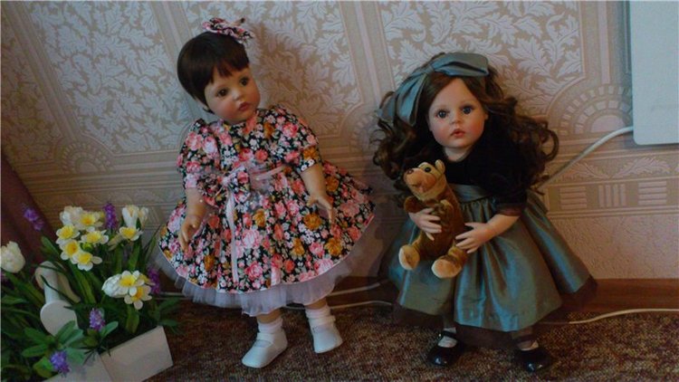 Мои замечательные девчушки автора Донны Руберт от фирмы ArtistaDolls