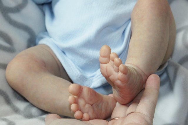 Жульенчик... Малыш реборн Виктории Вишни