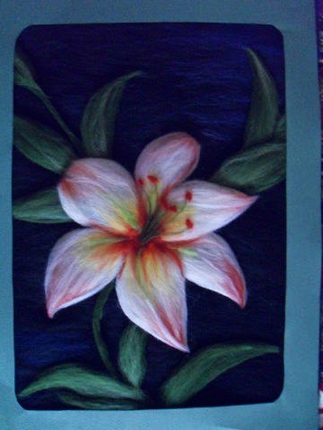 Картины из шерсти. Подборка