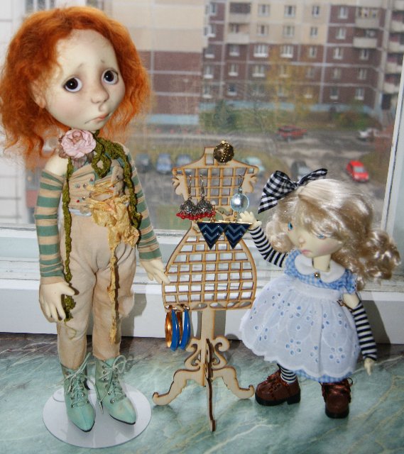Рыжий рыжий конопатый - OOAK Eppie by Connie Lowe