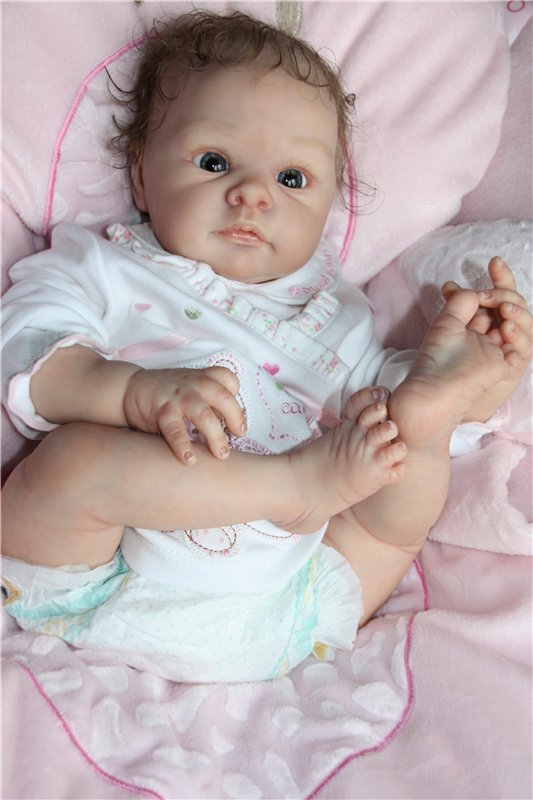 Джилл - любопытная малышка реборн | Бэйбики Джилл - любопытная малышка реборн