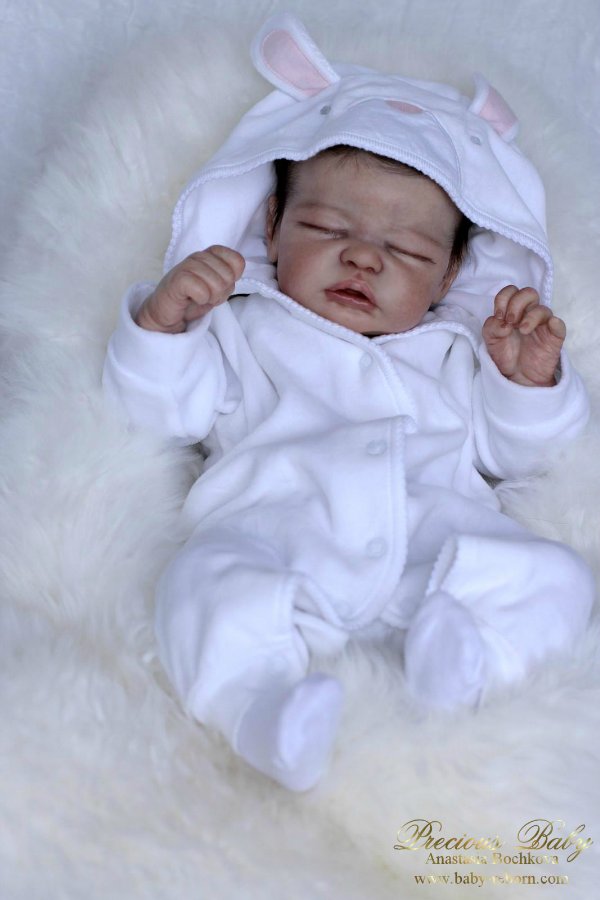 Малышка Квини. Кукла реборн Анастасии Бочковой