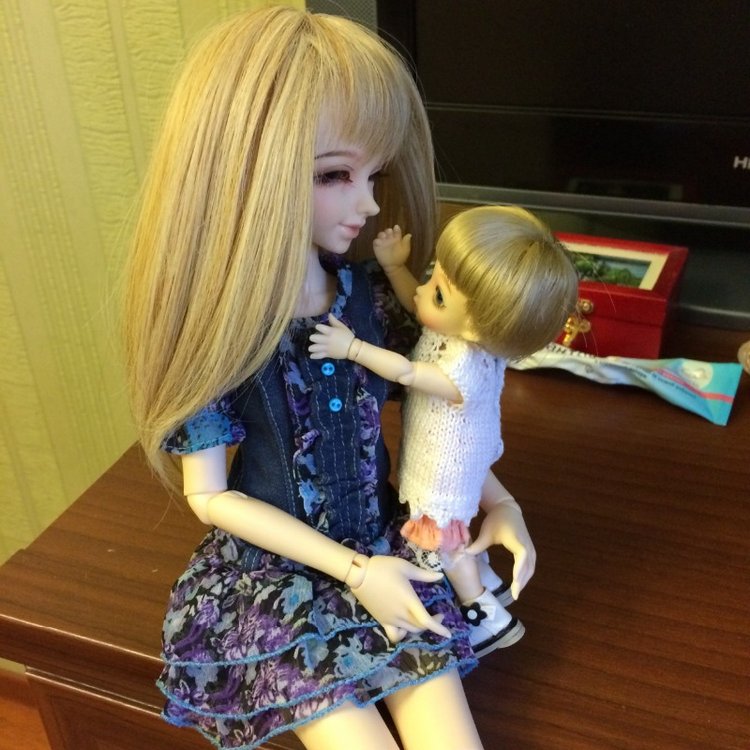 Вот и стали мы на год взрослей! Или как улыбка не покидает мой дом! Juri, MiniFee Chloe