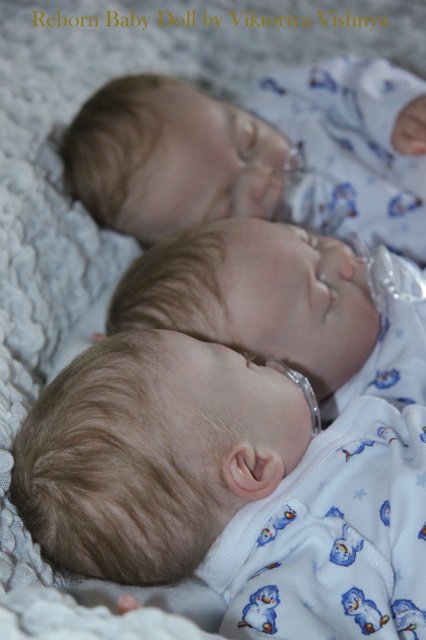 Тройняшки Джошики... Куколки реборн Виктории Вишни
