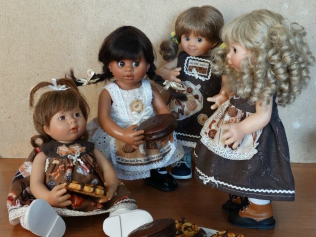 Девочки - конфетки — Одежда и обувь для кукол своими руками: фото (фото 6)