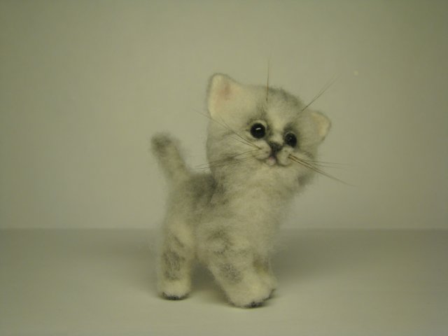 Пушистое чудо. Авторская игрушка валянием Ольги Чернухо