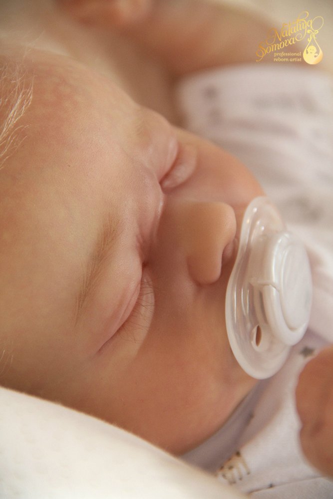 Макарик в роли Тигрули. Кукла реборн Наталии Сомовой (фото 3)