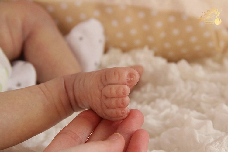 Макарик в роли Тигрули. Кукла реборн Наталии Сомовой