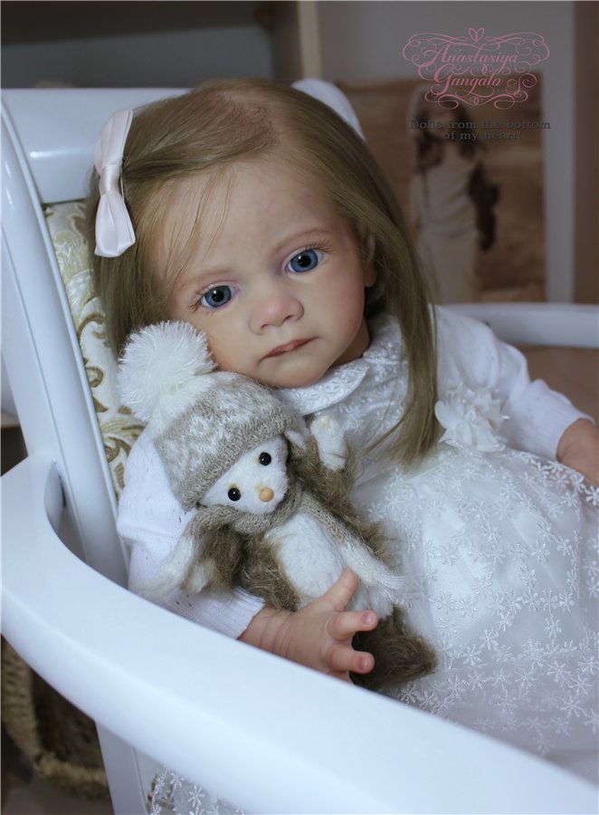 Дарина. Мой Прототип реборн Фрида от Каролы Вегерих