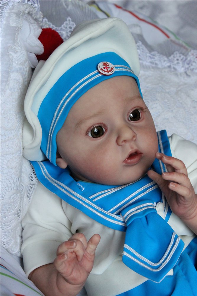 Тимошка-Капитан. Кукла реборн Светланы Преображенской