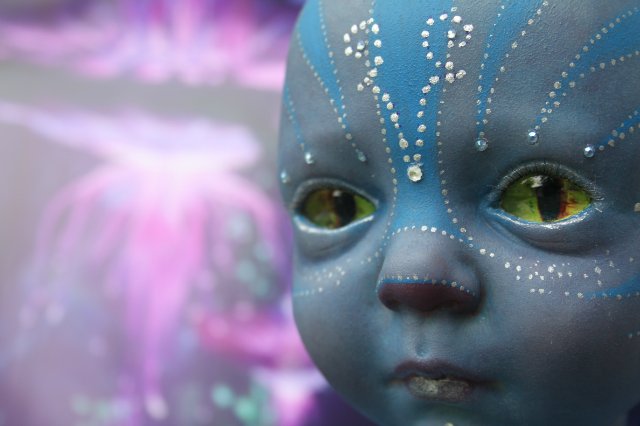 Аватарёнок Вишно (защитник) - кукла от Элины Кудрявцевой