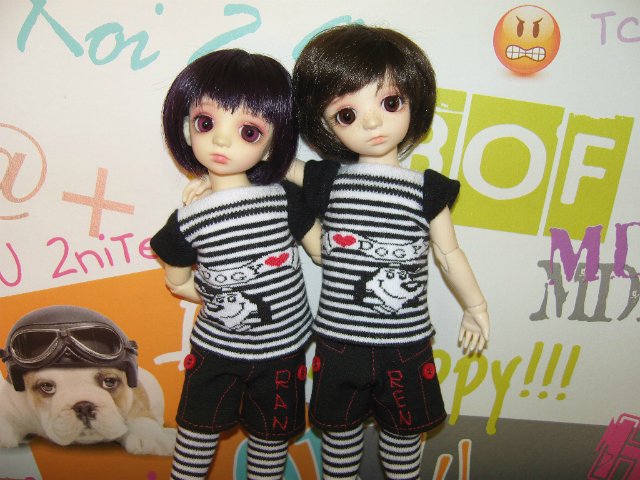 Стильные шорты для близняшек Рен и Ран. МК от Таниты (фото 6)