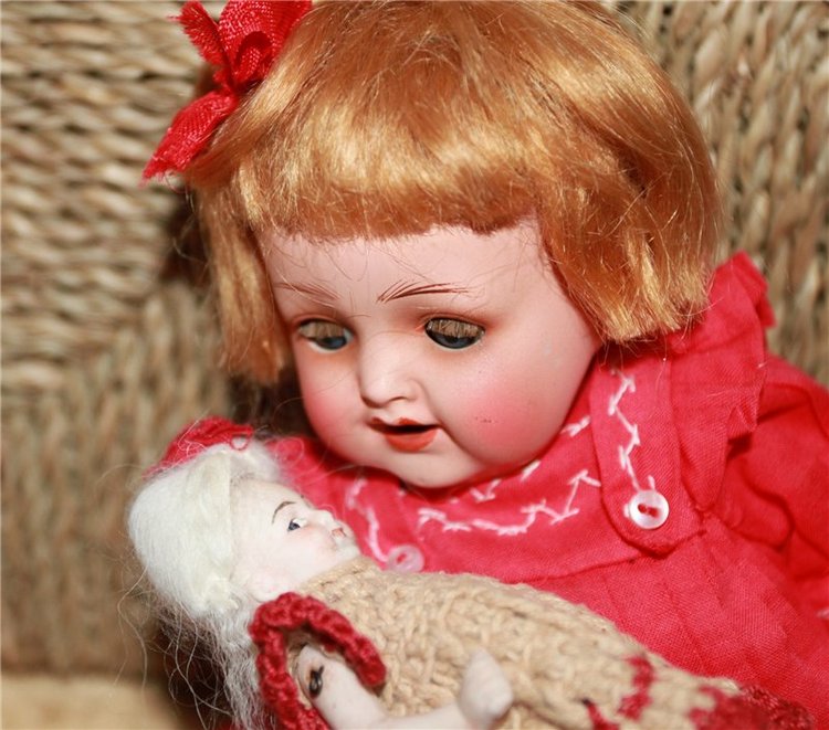 Куклы для куклы (куклы Limbach, ок.1900 г, Германия) (фото 5)