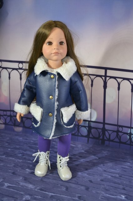 Зимние модницы — Одежда и обувь для кукол своими руками: фото (фото 7)