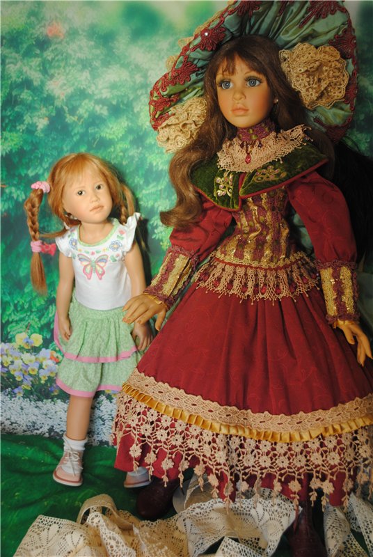 Летняя прогулка милой девочки Паулы Heidi Plusczok