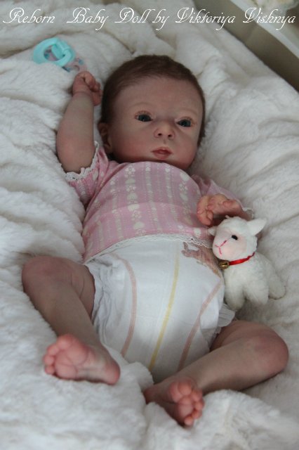 Аделиночка 2... Куколка реборн Виктории Вишни (фото 3)