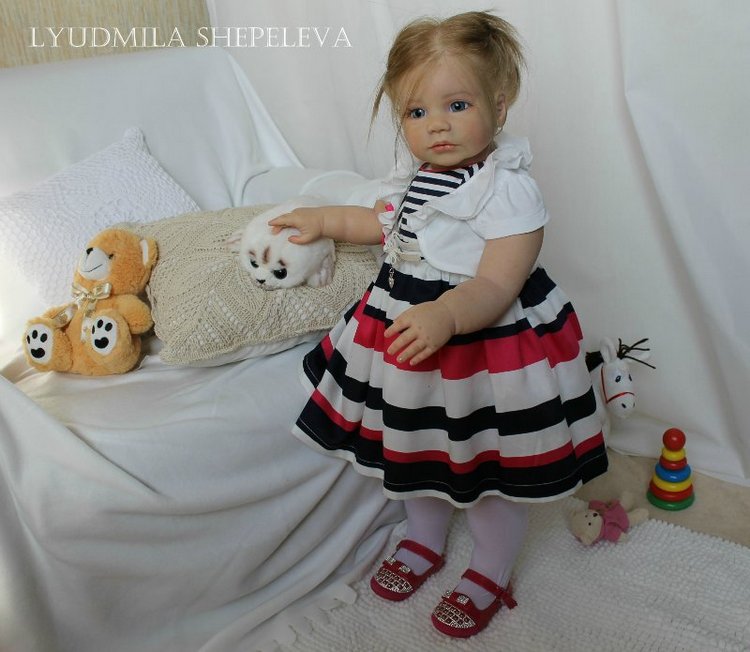 Моя новая девочка Кэйтлин! Кукла реборн Шепелевой Людмилы