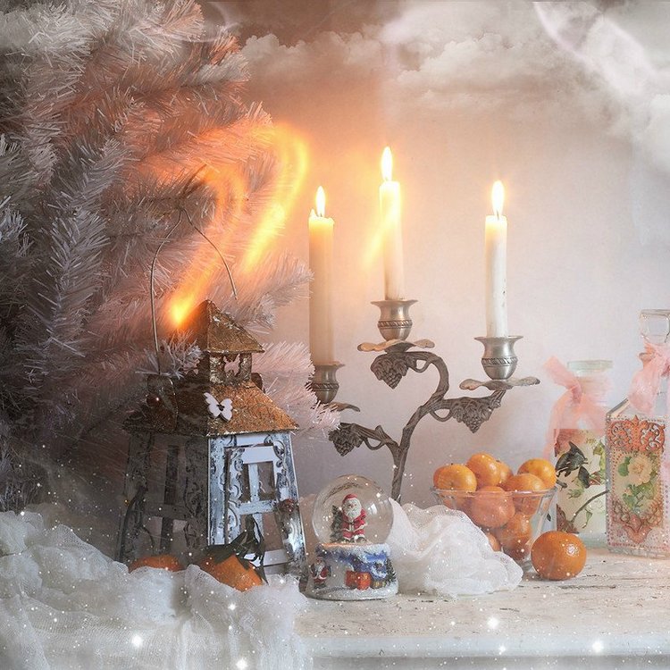 Чудесные новогодние натюрморты