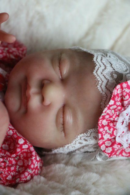 Спящая малышка Рози 2. Куколка реборн Виктории Вишни