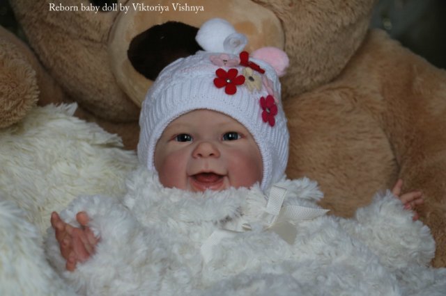 Мейзи... Куколка Реборн Виктории Вишни