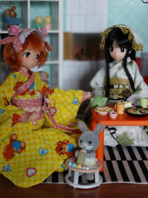 Вечеринка у моих японочек