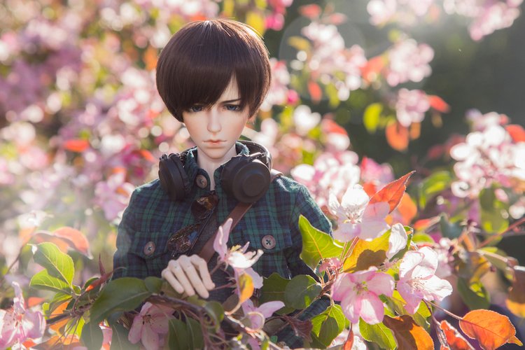 Под цветущими яблонями — Фотоистории с куклами BJD (БЖД): сериалы (фото 5)