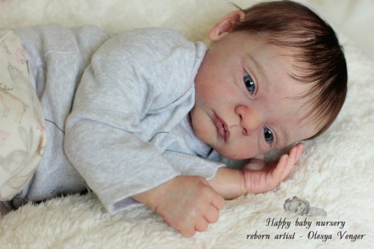 Моя Кирочка. Ненаглядная моя крошечка. Кукла реборн Олеси Венгер