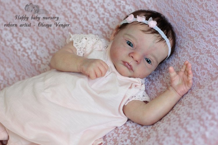 Моя Кирочка. Ненаглядная моя крошечка. Кукла реборн Олеси Венгер